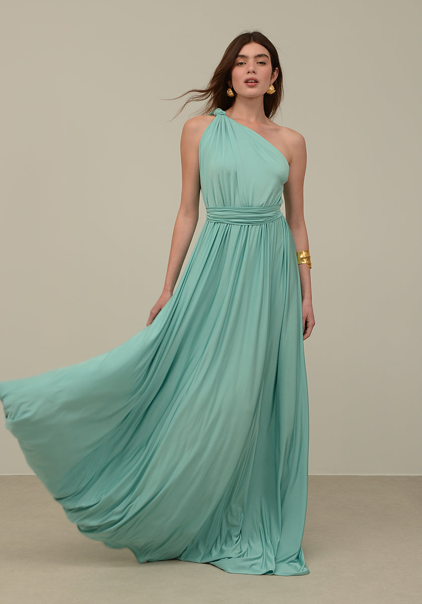 Artemis Dress Light Emerald www.atheneeboutique