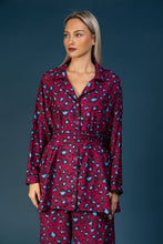 Load image into Gallery viewer, Loretta Shirt (Cherry Leopard)
