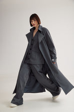 Load image into Gallery viewer, Sherlock Overcoat (Grey)
