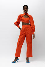 Load image into Gallery viewer, Kea Crop Shirt (Orange)
