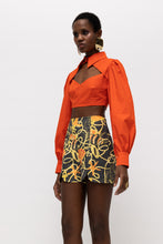 Load image into Gallery viewer, Kea Crop Shirt (Orange)
