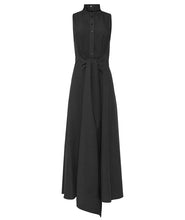 Load image into Gallery viewer, Wrap Tye Dress (Black)
