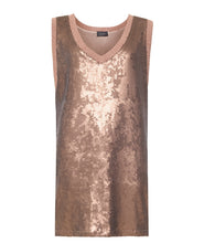 Load image into Gallery viewer, Sequin Tank Dress (Bronze)
