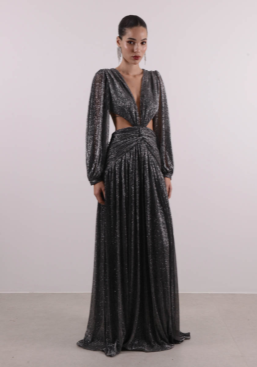 Cassiopeia Dress (Sparkling Silver)