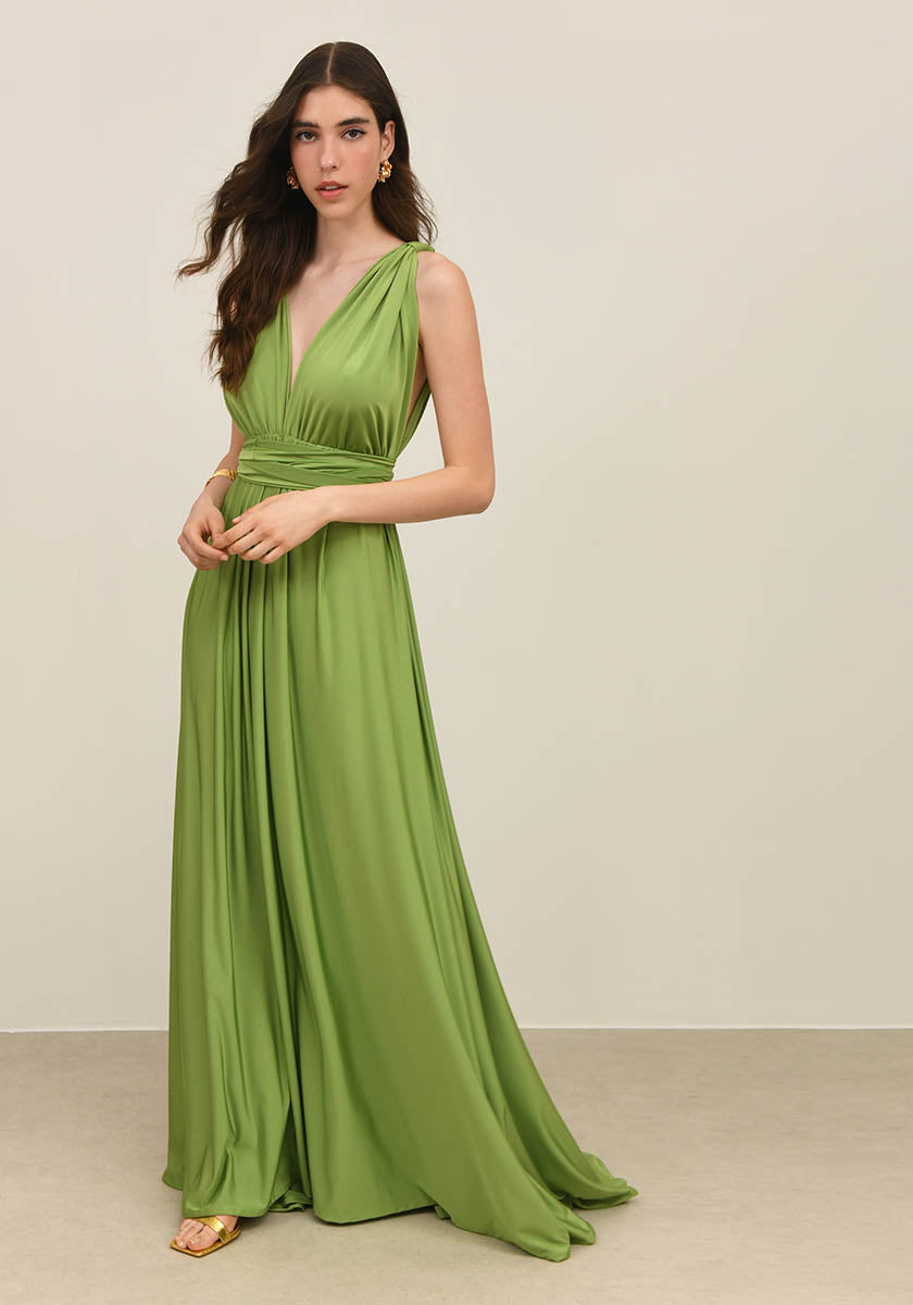 Crystal Dress (Apple Green)