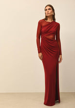 Load image into Gallery viewer, Penelope Dress (Red Wine)
