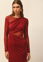 Load image into Gallery viewer, Penelope Dress (Red Wine)
