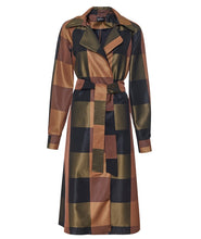 Load image into Gallery viewer, Plaid Trench Coat (Olive)
